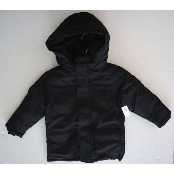 Old Navy 478050-01 Kid's Sz 4T Blackjack Expedition Water-Resistant Hooded Parka - Picture 1 of 11